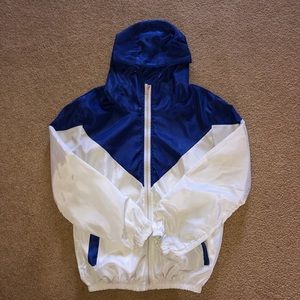 CUTE COLOR BLOCK WINDBREAKER